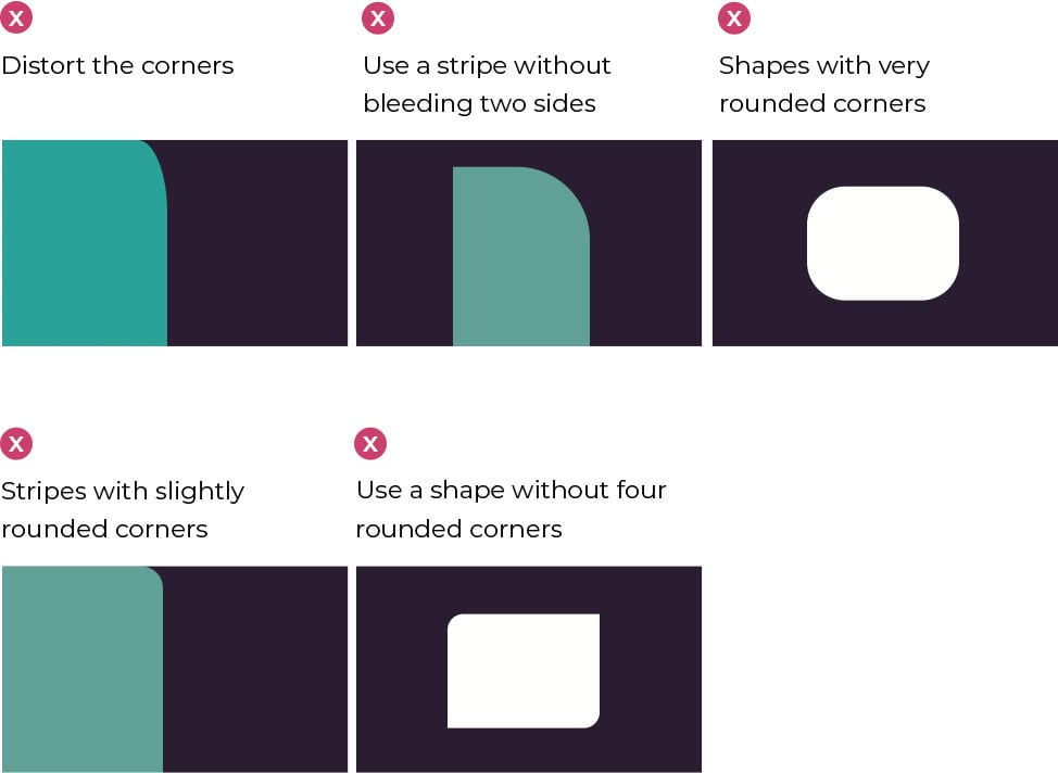 Dividers and Shapes Brandbook