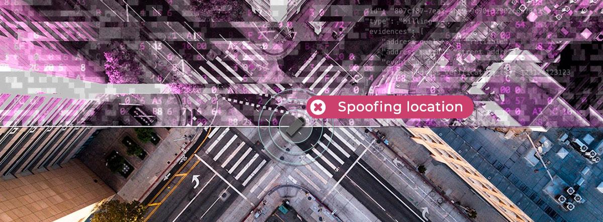 What is location spoofing?