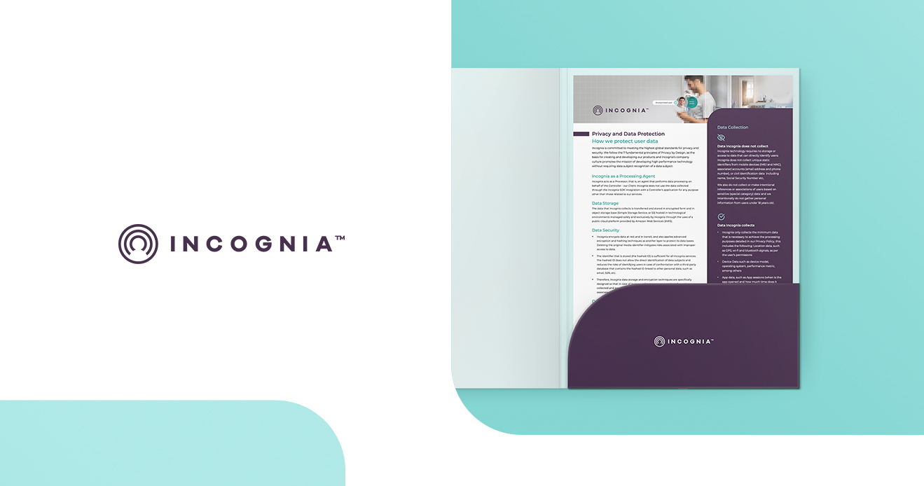 Cover One Page Incognia Privacy