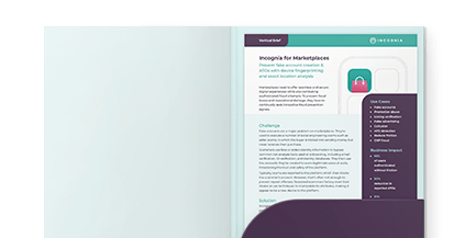 Featured image for Incognia for Marketplaces resource