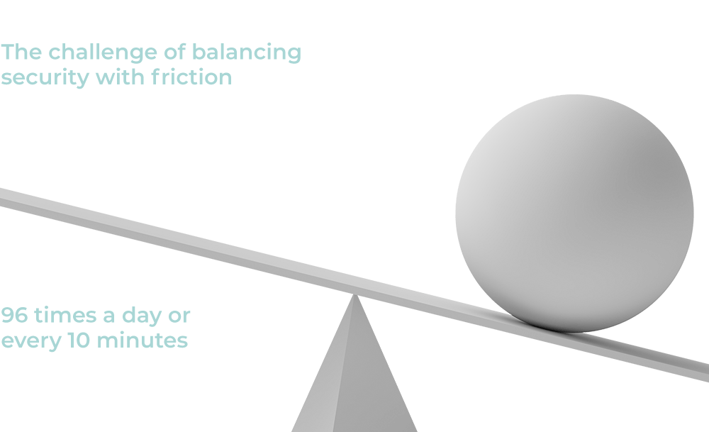 Piece of Incognia's infographic about Authentication Friction in Crypto Mobile Apps